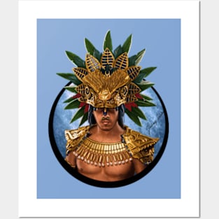 Aztec King Posters and Art